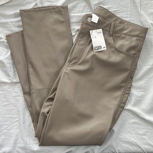 H&M Leather Pants